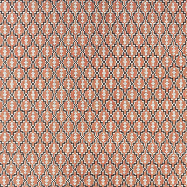 GASTON Y DANIELA GDT5152.009.0 AZTEC CORAL Fabric - Eade's Wallpaper