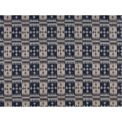 GASTON Y DANIELA GDT5153.007.0 SANTA FE AZUL MAR/GRIS Fabric - Eade's Wallpaper