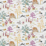 GASTON Y DANIELA GDT5182.001.0 CLAIRE MULTI Fabric - Eade's Wallpaper