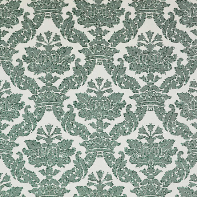 GASTON Y DANIELA GDT5184.003.0 PELAYO VERDE Fabric - Eade's Wallpaper