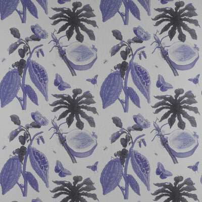 GASTON Y DANIELA GDT5212.005.0 RETIRO AZUL Fabric - Eade's Wallpaper