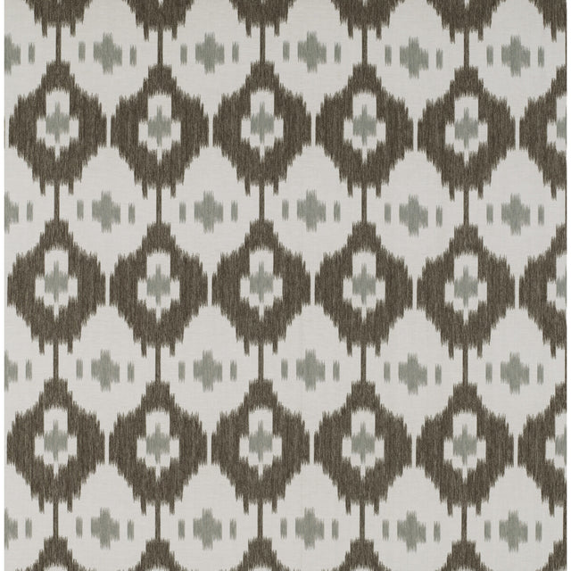 GASTON Y DANIELA GDT5315.007.0 PANAREA CHOCOLATE/GRIS Fabric - Eade's Wallpaper