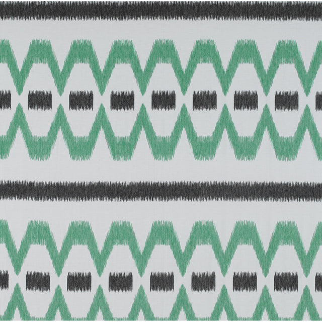 GASTON Y DANIELA GDT5316.003.0 LAMPEDUSA ONYX/VERDE MENTA Fabric - Eade's Wallpaper