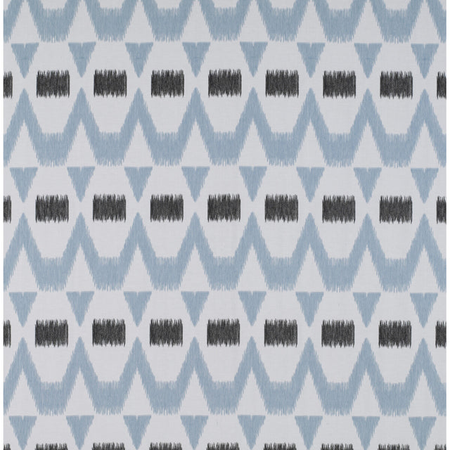 GASTON Y DANIELA GDT5317.002.0 MONTECRISTO ONYX/AZUL CLARO Fabric - Eade's Wallpaper