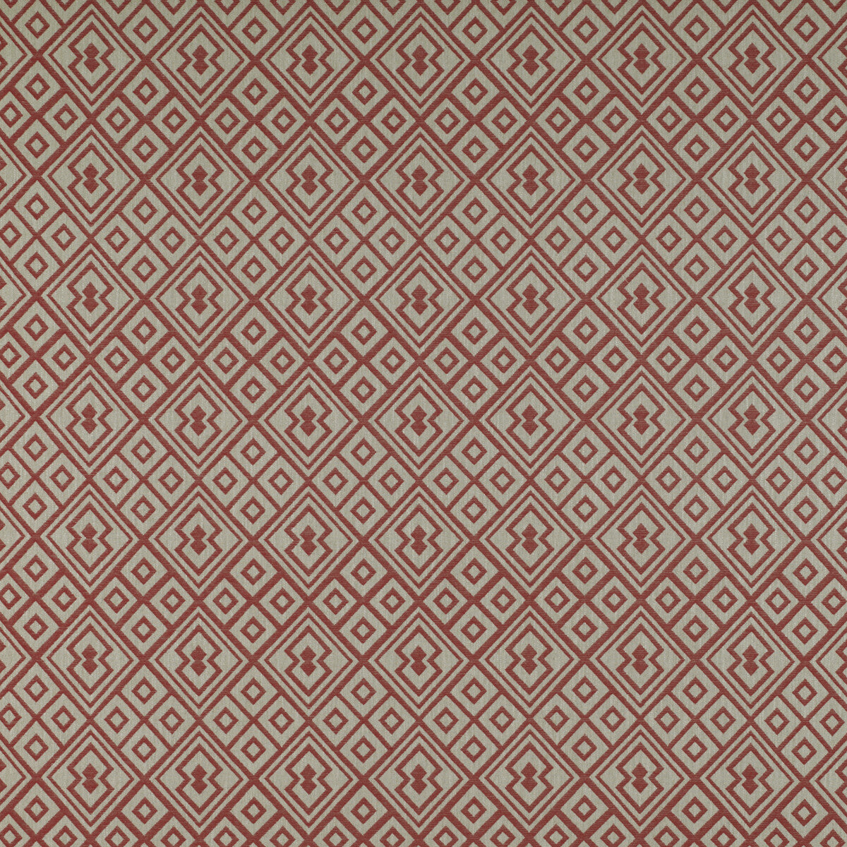 GASTON Y DANIELA GDT5325.004.0 BERGAMO ROJO Fabric - Eade's Wallpaper