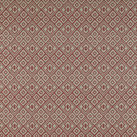 GASTON Y DANIELA GDT5325.004.0 BERGAMO ROJO Fabric - Eade's Wallpaper