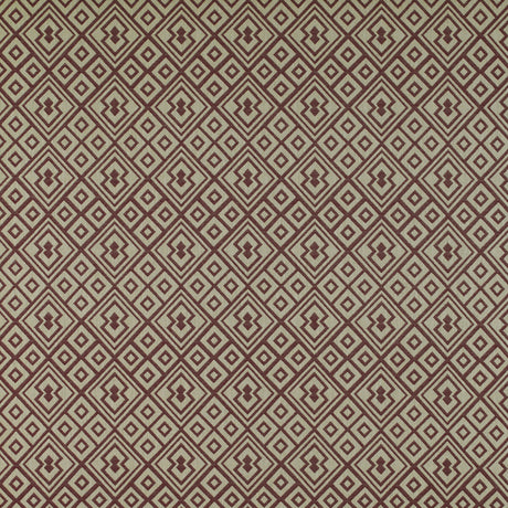 GASTON Y DANIELA GDT5325.005.0 BERGAMO BURDEOS Fabric - Eade's Wallpaper