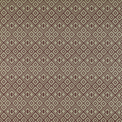 GASTON Y DANIELA GDT5325.005.0 BERGAMO BURDEOS Fabric - Eade's Wallpaper