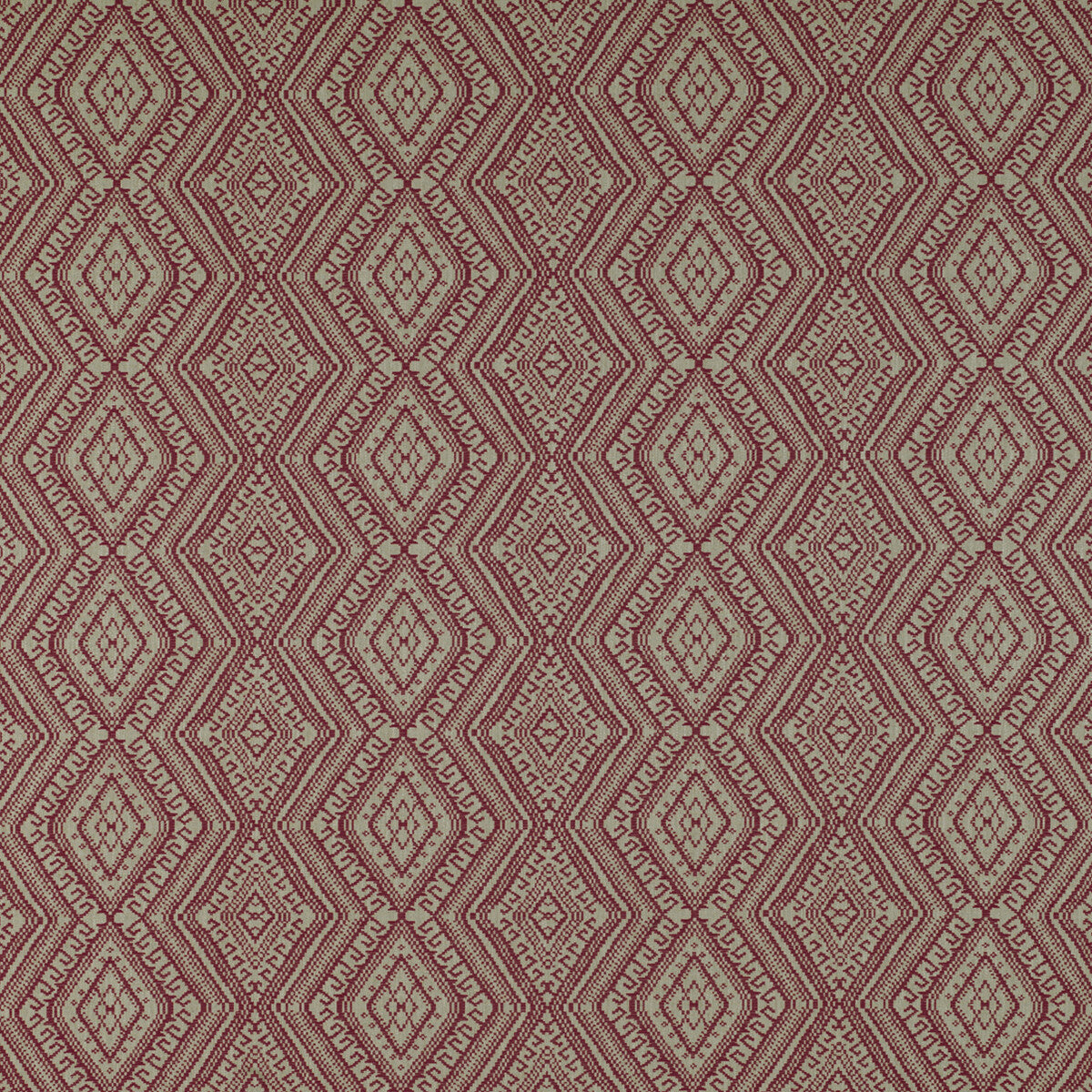 GASTON Y DANIELA GDT5326.004.0 MILAN ROJO Fabric - Eade's Wallpaper