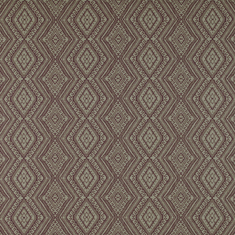 GASTON Y DANIELA GDT5326.005.0 MILAN BURDEOS Fabric - Eade's Wallpaper