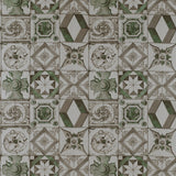 GASTON Y DANIELA GDT5332.003.0 TRASTEVERE VERDE Fabric - Eade's Wallpaper
