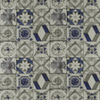 GASTON Y DANIELA GDT5332.004.0 TRASTEVERE AZUL/GRIS Fabric - Eade's Wallpaper
