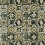 GASTON Y DANIELA GDT5332.005.0 TRASTEVERE ORO/GRIS Fabric - Eade's Wallpaper