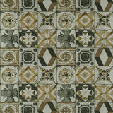 GASTON Y DANIELA GDT5332.005.0 TRASTEVERE ORO/GRIS Fabric - Eade's Wallpaper
