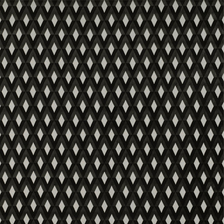 GASTON Y DANIELA GDT5342.001.0 SAN PIERO BLANCO/ONYX Fabric - Eade's Wallpaper