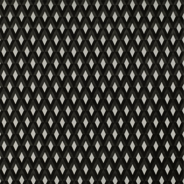 GASTON Y DANIELA GDT5342.001.0 SAN PIERO BLANCO/ONYX Fabric - Eade's Wallpaper