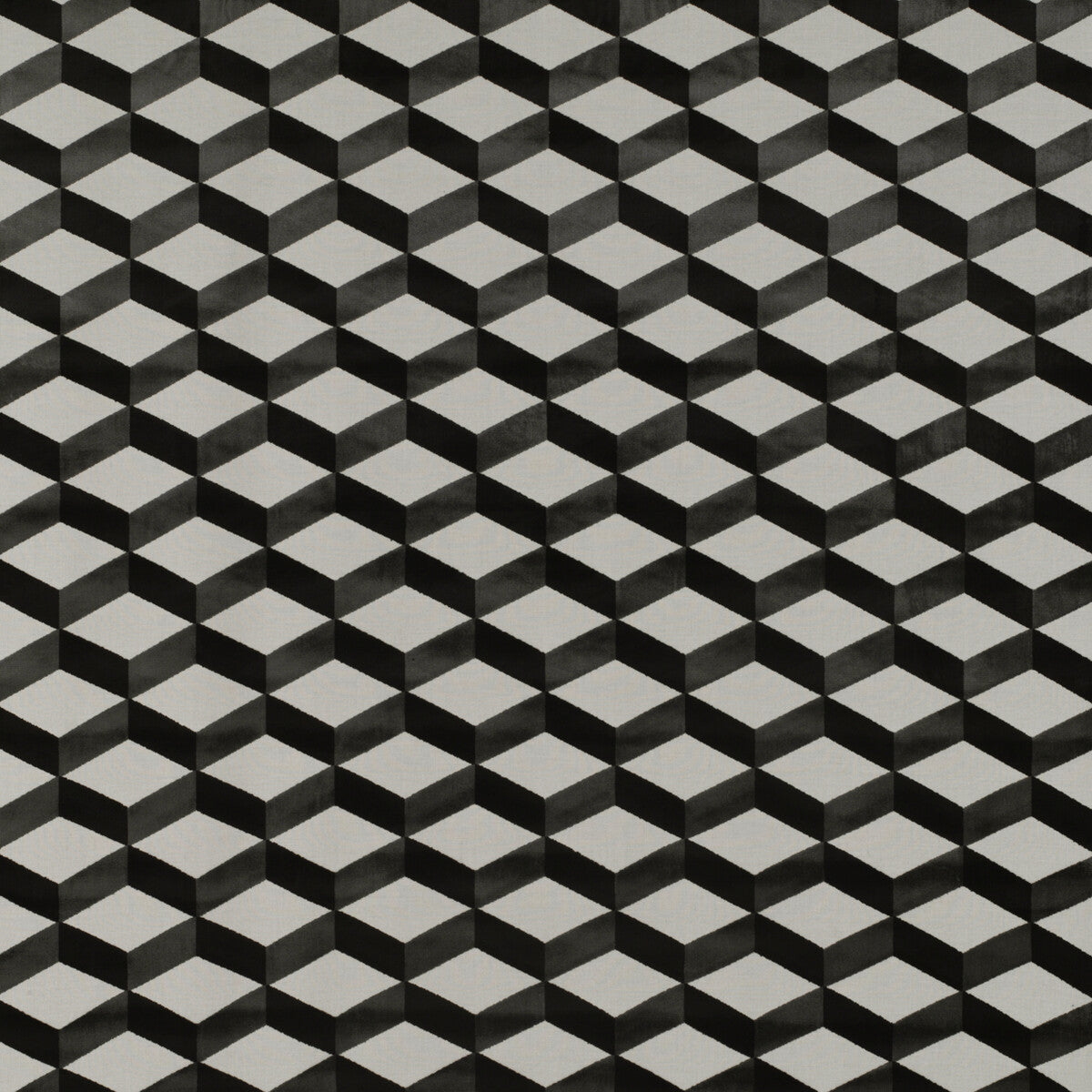 GASTON Y DANIELA GDT5343.001.0 LIVORNO BLANCO/ONYX Fabric - Eade's Wallpaper