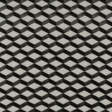 GASTON Y DANIELA GDT5343.001.0 LIVORNO BLANCO/ONYX Fabric - Eade's Wallpaper