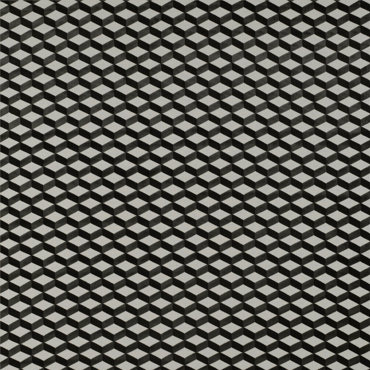 GASTON Y DANIELA GDT5344.001.0 MONTALCINO BLANCO/ONYX Fabric - Eade's Wallpaper
