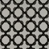 GASTON Y DANIELA GDT5348.001.0 GALLIANO BLANCO/ONYX Fabric - Eade's Wallpaper