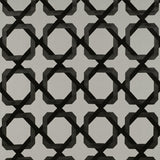 GASTON Y DANIELA GDT5348.001.0 GALLIANO BLANCO/ONYX Fabric - Eade's Wallpaper