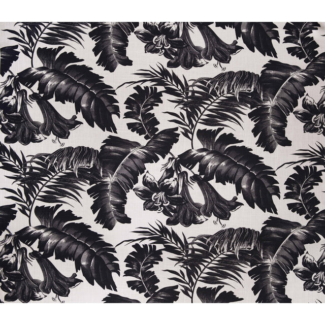 GASTON Y DANIELA GDT5401.6.0 PLANTATION BLACK  Fabric - Eade's Wallpaper