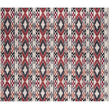 GASTON Y DANIELA GDT5403.2.0 QUEEN ROJO/GRIS  Fabric - Eade's Wallpaper