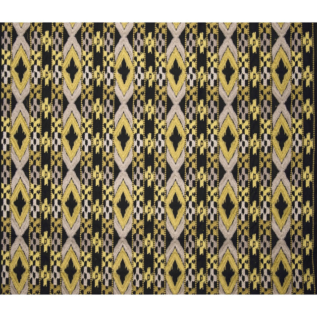 GASTON Y DANIELA GDT5403.4.0 QUEEN BLK/AMARILLO Fabric - Eade's Wallpaper
