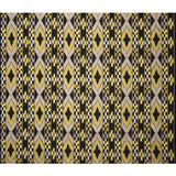 GASTON Y DANIELA GDT5403.4.0 QUEEN BLK/AMARILLO Fabric - Eade's Wallpaper