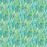 GASTON Y DANIELA GDT5491.001.0 CACTUS AZUL/VERDE Fabric - Eade's Wallpaper