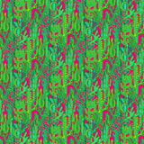 GASTON Y DANIELA GDT5491.002.0 CACTUS ROSA/VERDE Fabric - Eade's Wallpaper