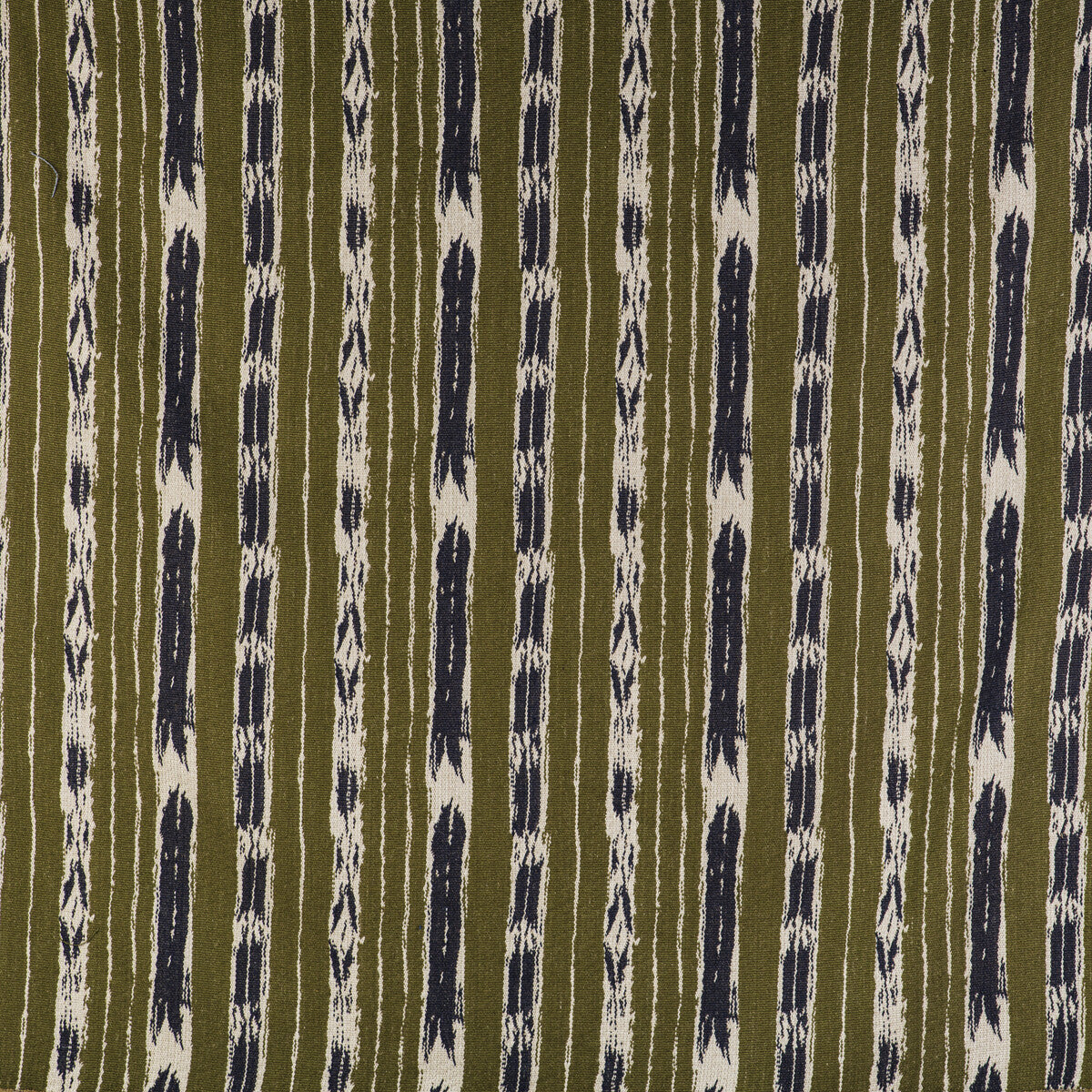 GASTON Y DANIELA GDT5497.001.0 BANDAS VERDE/NAVY Fabric - Eade's Wallpaper