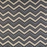 GASTON Y DANIELA GDT5498.002.0 ZIG ZAG CRUDO/AZUL Fabric - Eade's Wallpaper