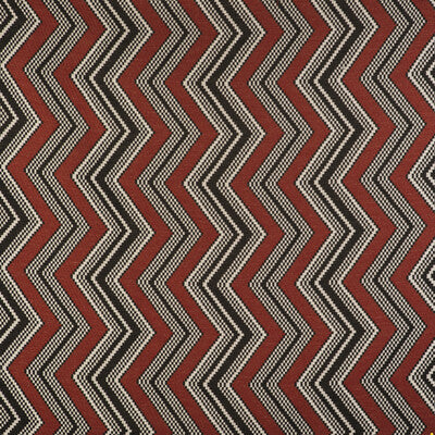 GASTON Y DANIELA GDT5498.003.0 ZIG ZAG ROJO Fabric - Eade's Wallpaper