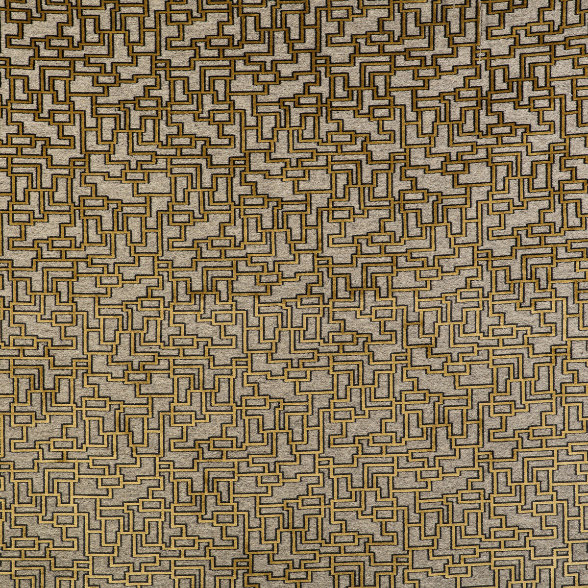 GASTON Y DANIELA GDT5501.001.0 LABERINTO AMARILLO Fabric - Eade's Wallpaper
