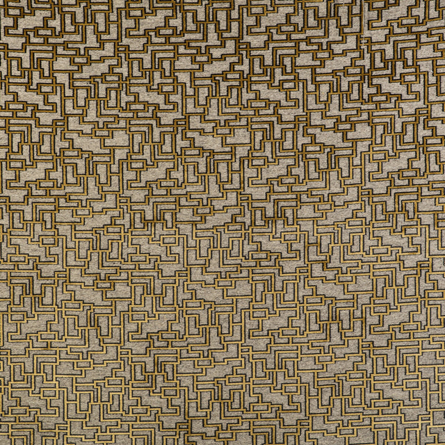 GASTON Y DANIELA GDT5501.001.0 LABERINTO AMARILLO Fabric - Eade's Wallpaper