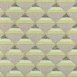 GASTON Y DANIELA GDT5512.003.0 PIRAMIDES VERDE Fabric - Eade's Wallpaper