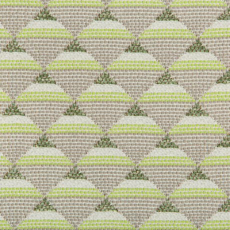 GASTON Y DANIELA GDT5512.003.0 PIRAMIDES VERDE Fabric - Eade's Wallpaper