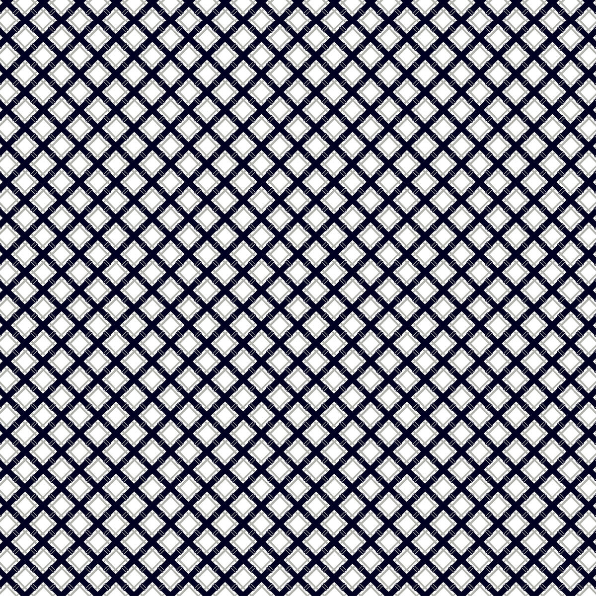 GASTON Y DANIELA GDT5527.002.0 TRELLIS NAVY/GRIS Fabric - Eade's Wallpaper