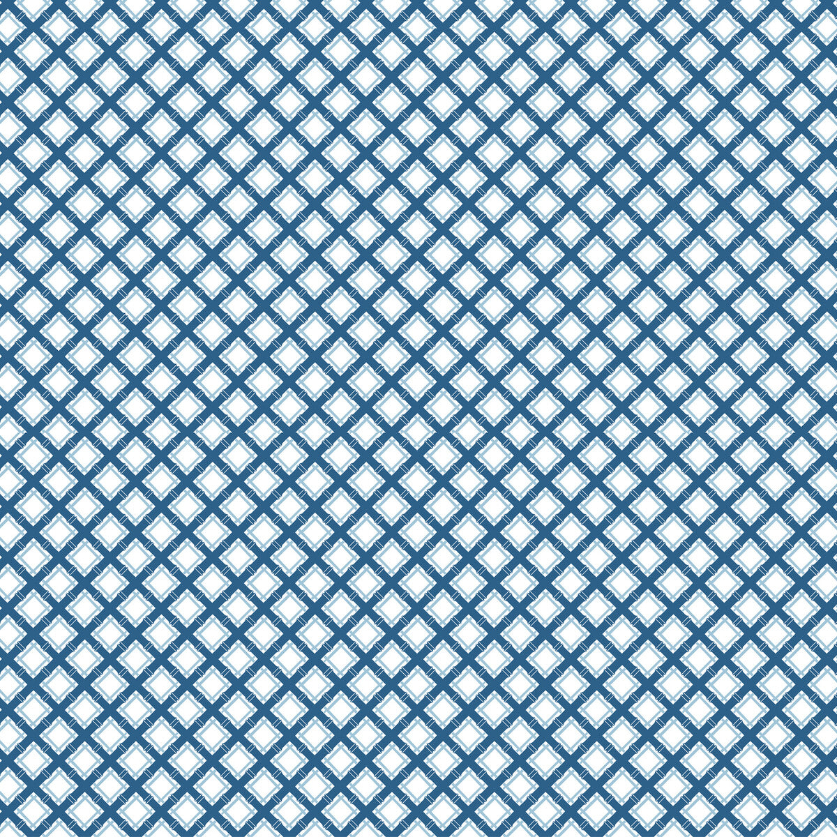 GASTON Y DANIELA GDT5527.004.0 TRELLIS AZUL Fabric - Eade's Wallpaper