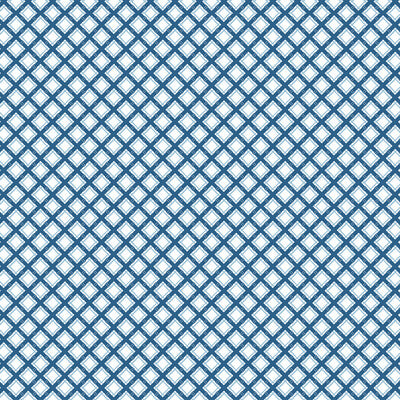 GASTON Y DANIELA GDT5527.004.0 TRELLIS AZUL Fabric - Eade's Wallpaper