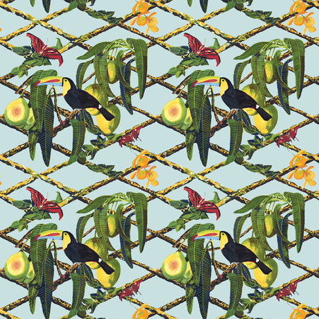 GASTON Y DANIELA GDT5539.001.0 TUCAN ORIGINAL Fabric - Eade's Wallpaper