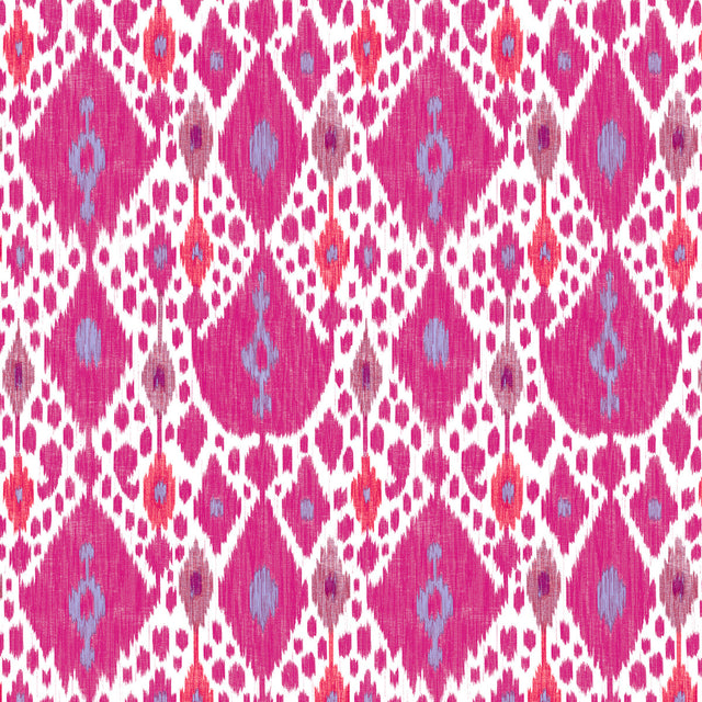 GASTON Y DANIELA GDT5542.003.0 IKAT ROJO Fabric - Eade's Wallpaper