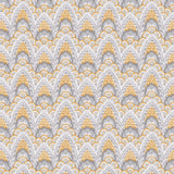 GASTON Y DANIELA GDT5543.004.0 GANGES OCRE Fabric - Eade's Wallpaper
