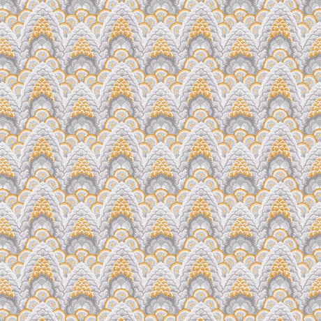 GASTON Y DANIELA GDT5543.004.0 GANGES OCRE Fabric - Eade's Wallpaper
