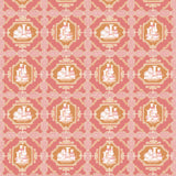GASTON Y DANIELA GDT5544.004.0 PORCELANAS POMELO Fabric - Eade's Wallpaper