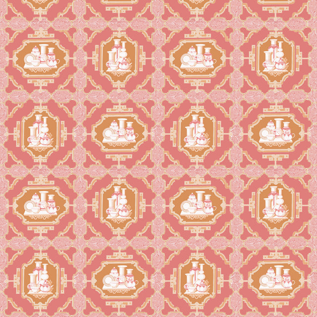 GASTON Y DANIELA GDT5544.004.0 PORCELANAS POMELO Fabric - Eade's Wallpaper