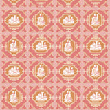 GASTON Y DANIELA GDT5544.004.0 PORCELANAS POMELO Fabric - Eade's Wallpaper
