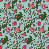 GASTON Y DANIELA GDT5545.003.0 PALAMPORE AZUL Fabric - Eade's Wallpaper