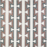 GASTON Y DANIELA GDT5546.001.0 TRAZO OCEANO/BRIQUE Fabric - Eade's Wallpaper